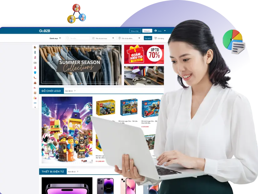 Trang Admin quản lý
                    của bạn (chủ Sàn)